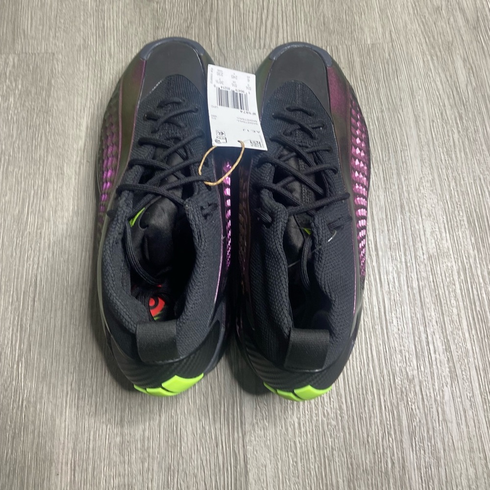 Addias A.E. 1J Anthony Edwards The Future GS Boys Shoe Size 7Y Purple NWT - Picture 12 of 14